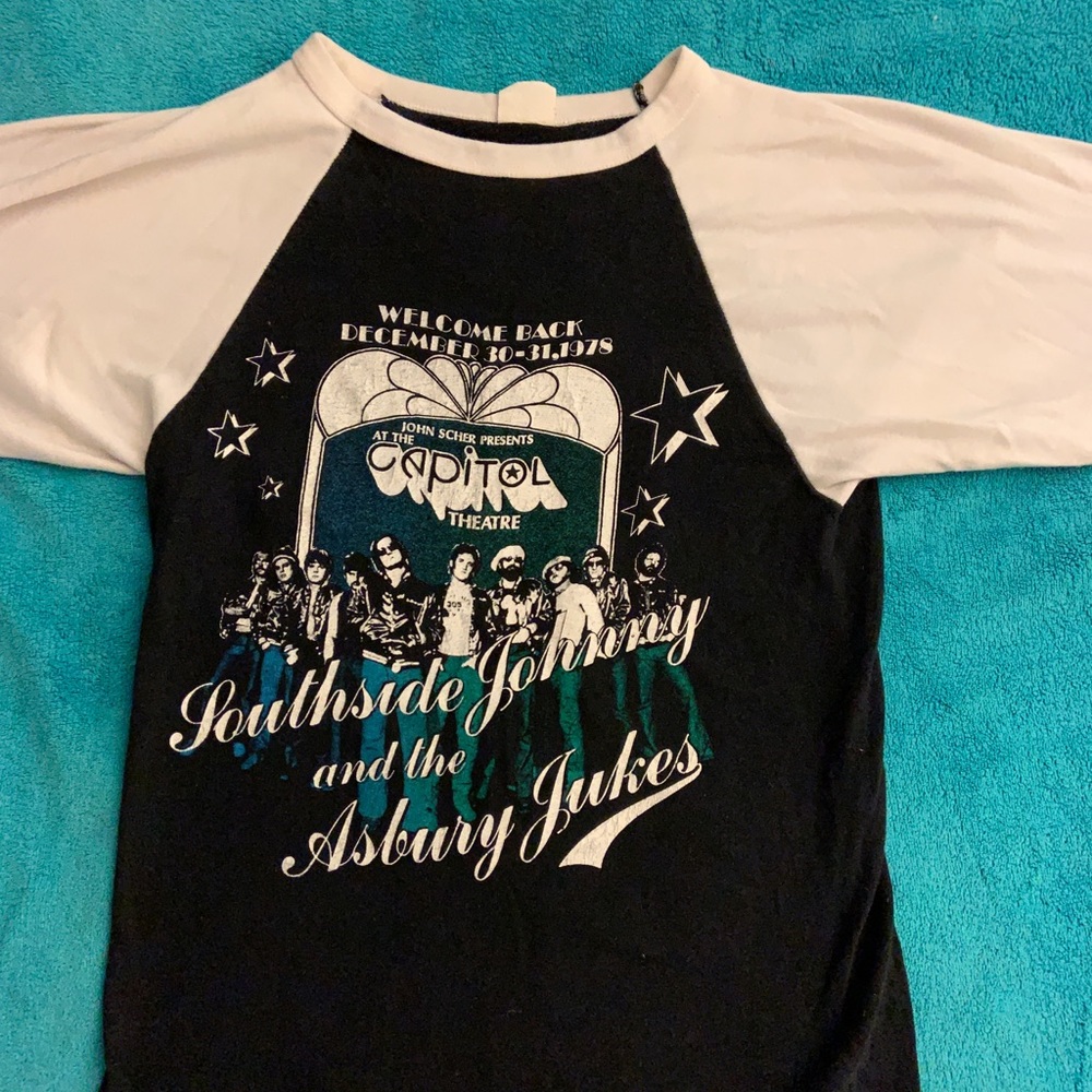 Vintage 1978 baseball tee, Bruce Springsteen